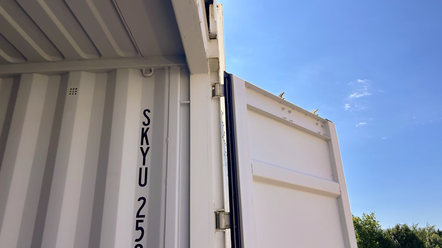 Container de stockage Reflex Box en acier, blanc, à Flourens